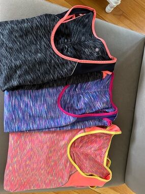 Tangerine Women's Active Tank Tops — Black, Purple/Multi, Pink/Orange